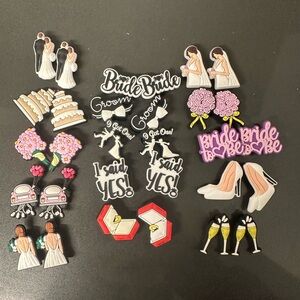 CROCS Bridal Jibbitz Charms Set - Multicolor